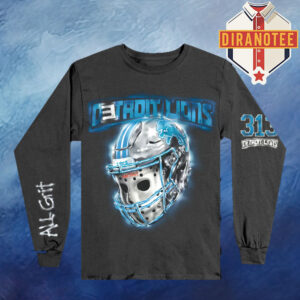 Eminem X Detroit Lions All Grit Unisex Longsleeve
