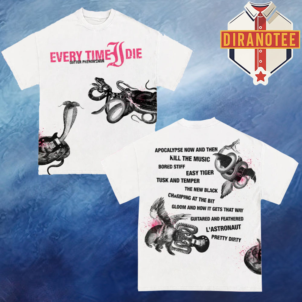 Every Time I Die Etid Merch Gutter Jumbo Print Unisex T-Shirt Every Time I Die Etid Merch Gutter Jumbo Print Unisex T-Shirt