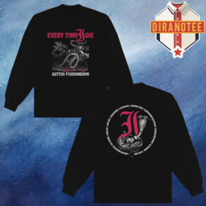 Every Time I Die Etid Merch Gutter Phenomenon Cover Unisex Longsleeve