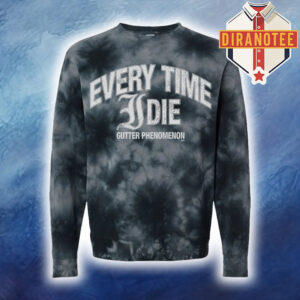 Every Time I Die Etid Merch Gutter Phenomenon Tie Dye All Over Print Shirt