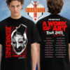 Ice Nine Kills Art Is Dead Tee A Work Of Art 2025 Tour Europe And UK Don’t You Dare Say Art Is Dead Two Sided T-Shirt