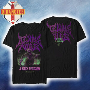 Ice Nine Kills Glasgow 2025 Pop Up Venue Tee At OVO Hydro In Glasgow UK On December 9 2025 Two Sided Unisex T-Shirt