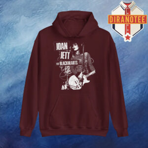 Joan Jett And The Blackhearts Scribble Unisex Hoodie