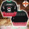 Radiohead Pixel Bear Thief Red Striped Jumper 2025 Christmas Ugly Sweater
