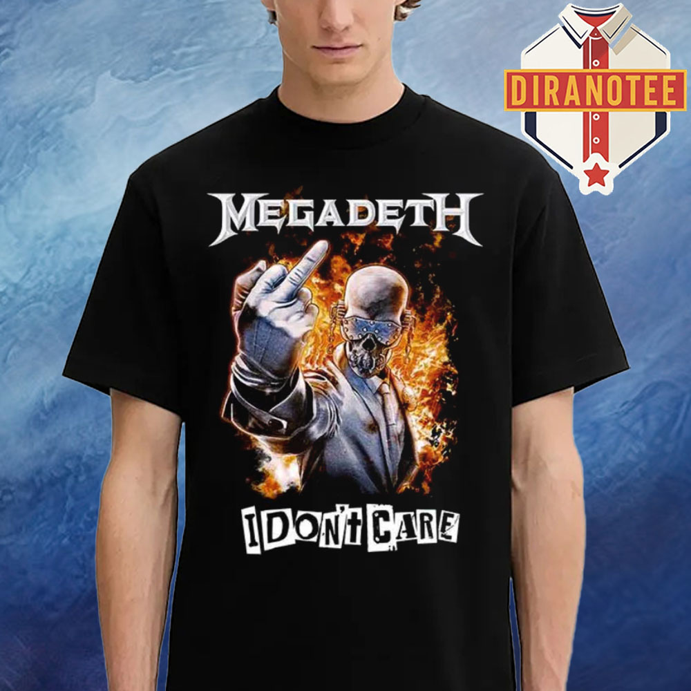 Megadeth Ransom Note I Don't Care Merch Unisex T-Shirt Megadeth Ransom Note I Don't Care Merch Unisex T-Shirt