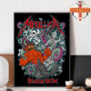 Megadeth Canada 2026 Tour Poster With Anthrax And Exodus Tour Date List Home Decor Poster Canvas