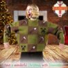 Minecraft X Very Cool Pause Screen 2025 Xmas Ugly Sweater