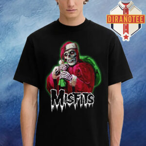 Misfits Holiday Fiend Black Tee Christmas 2025 Unisex T-Shirt