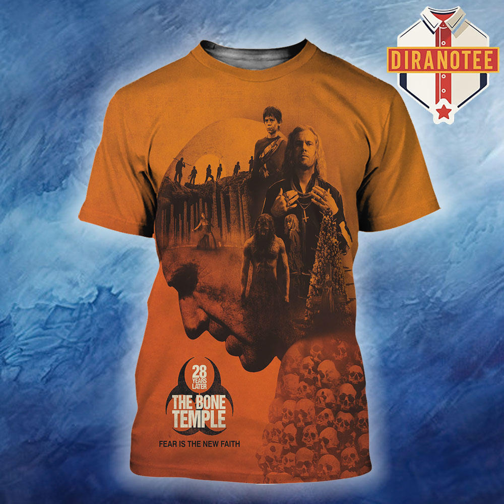 New Poster For 28 Years Later The Bone Temple In Cinemas January 14 2026 All Over Print Shirt New Poster For 28 Years Later The Bone Temple In Cinemas January 14 2026 All Over Print Shirt
