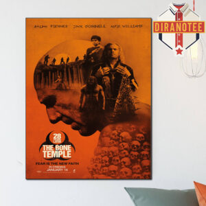 New Poster For 28 Years Later The Bone Temple In Cinemas January 14 2026 Home Decor Poster Canvas