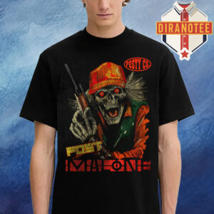 Post Malone Merch Hunter Skull Unisex T-Shirt