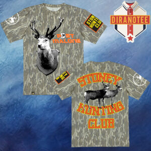 Post Malone Merch Stoney Hunting Club Camo Unisex T-Shirt