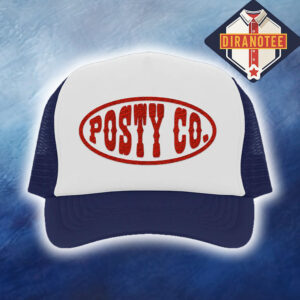 Post Malone Posty Co Navy Trucker Classic Cap Hat Snapback