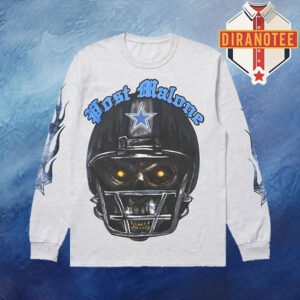 Post Malone X Dallas Cowboys Concert 2025 Unisex Long Sleeve