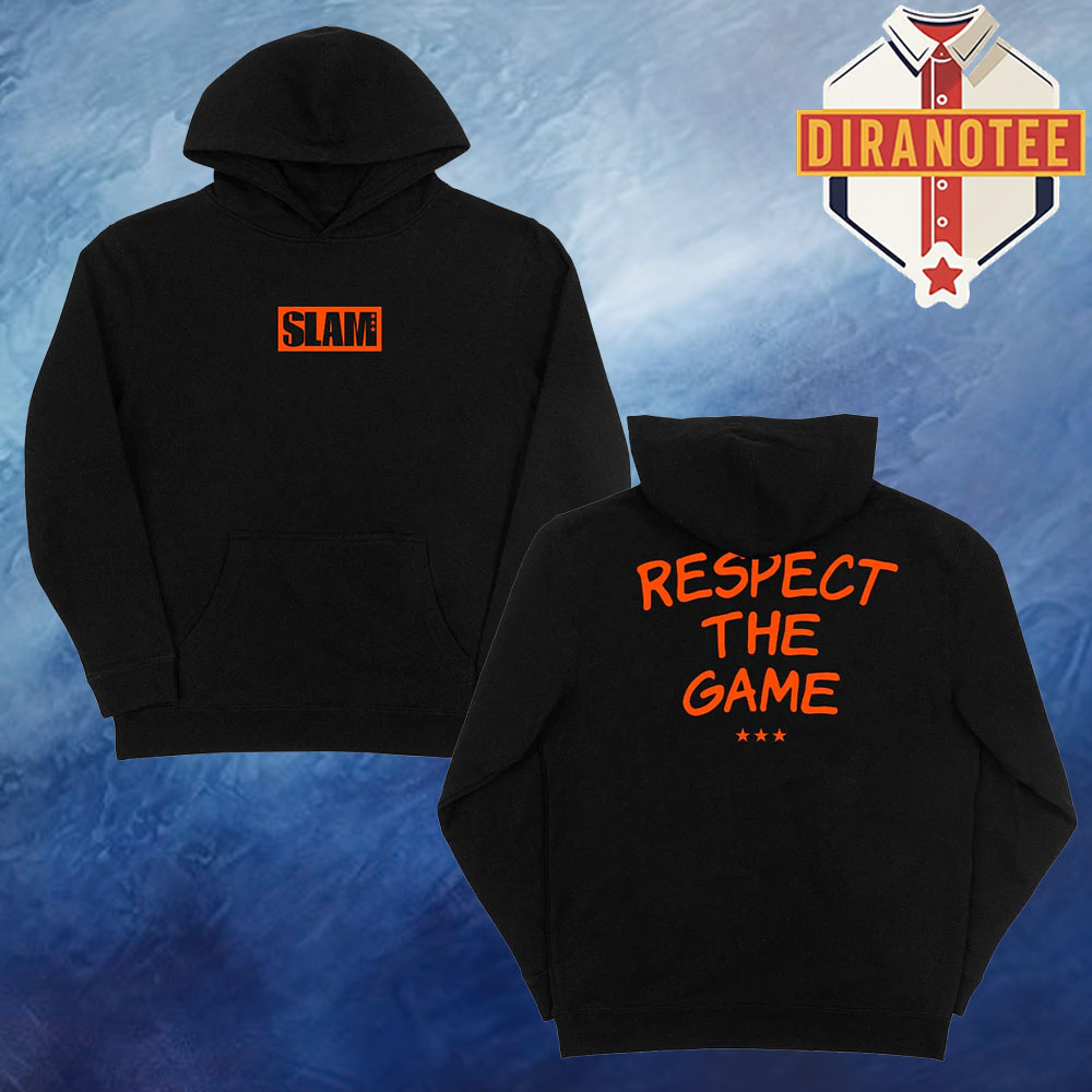 SLAM Box Logo Youth Respect The Game Unisex Hoodie SLAM Box Logo Youth Respect The Game Unisex Hoodie