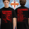 Scorpions Coming Home Live Cover 2025 List Merch Two Sided Unisex T-Shirt