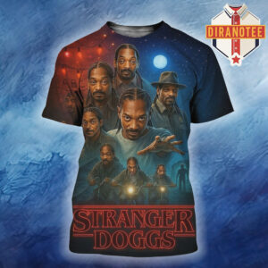Stranger Doggs Cover Stranger Things 5 By Snoop Dogg Art 2025 All Over Print Shirt