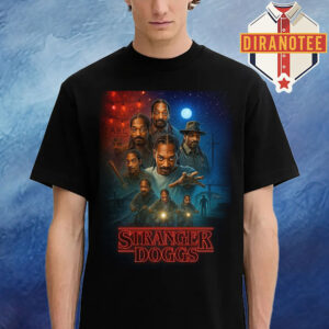 Stranger Doggs Cover Stranger Things 5 By Snoop Dogg Art 2025 Unisex T-Shirt