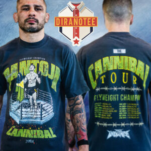 Alexandre Pantoja UFC The Cannibal Tour Flyweight Champs Schedule Two Sided Unisex T-Shirt