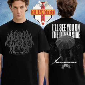 Alpha Wolf Melbourne 2025 Merch Tee At Flemington Racecourse In Flemington Australia On December 5 2025 Two Sided Unisex T-Shirt