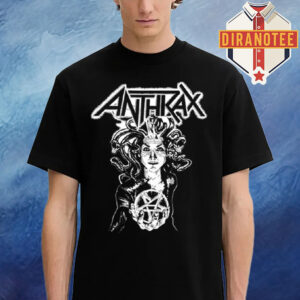 Anthrax Band Disease Hand Drawn Tee Spreading The Disease 40th Anniversary Unisex T-Shirt