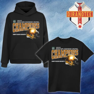 Army Black Knights Football Are 2025 Wasabi Fenway Bowl Champions Helmet Unisex T-Shirt Hoodie Shirt