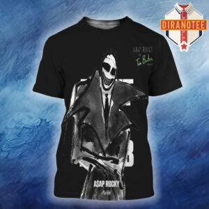 Asap Rocky Mr Mayers Alternate Vinyl Cover Don’t Be Dumb AWGE Art By Tim Burton All Over Print Shirt