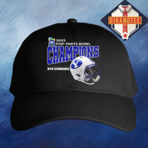 BYU Cougars Football Are 2025 Pop-Tarts Bowl Champions Helmet Classic Cap Hat Snapback