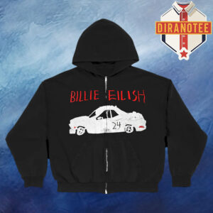 Billie Eilish Merch Dylan’s T-Shirt Club X Billie 24 Birthday Unisex Zip Hoodie