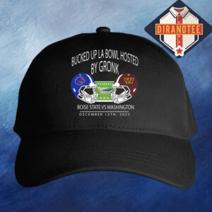 Boise State Football Vs Washington Foolball 2025 Bucked Up La Bowl Hosted By Gronk At SoFi Stadium In Inglewood CA On December 13 2025 Helmet Classic Cap Hat Snapback
