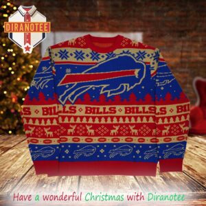 Buffalo Bills Holiday Christmas 2025 NFL Ugly Sweater