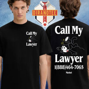 Call My Lawyer X Market Felix The Cat Call My Lawyer Two Sided Unisex T-Shirt