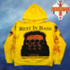 Che Yeezus Tour Merch C3 Rest In Bass Yellow Unisex Hoodie