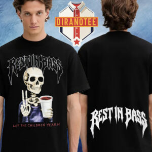 Che Yeezus Tour Merch Peace Tee Album Rest In Bass Let The Children Yearn Two Sided Unisex T-Shirt