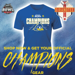 Congratulations Delaware Fightin’ Blue Hens Football Are 68 Ventures Bowl 2025 Champions Unisex T-Shirt