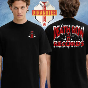 Death Rowre Cords Merch Death Row Holiday Christmas 2025 Black Two Sided Unisex T-Shirt