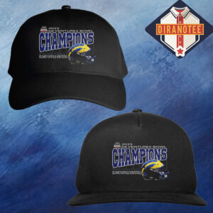Delaware Fightinn Blue Hens Football Are 68 Ventures Bowl 2025 Champions Helmet At Hancock Whitney Stadium In Mobile Alabama On December 17th 2025 Classic Cap Hat Snapback