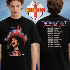 Doja Cat Ma Vie World Tour 2025 Schedule And Photo Merch Two Sided Unsiex T-Shirt