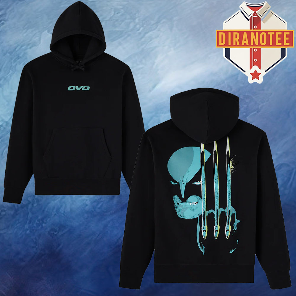 Drake OVO X Marvel Wolverine Unisex Hoodie Drake OVO X Marvel Wolverine Unisex Hoodie