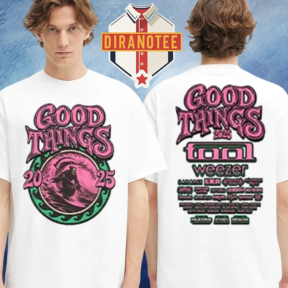 Good Things Festival 2025 Merch Tee Grim Reaper Pink Lineup In Australian On December 5 6 7 2025 Two Sided Unisex T-Shirt Good Things Festival 2025 Merch Tee Grim Reaper Pink Lineup In Australian On December 5 6 7 2025 Two Sided Unisex T-Shirt