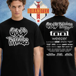 Good Things Festival 2025 Merch Tee Logo And Lineup In Australian On December 5 6 7 2025 Two Sided Unisex T-Shirt