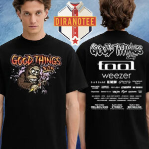 Good Things Festival 2025 Merch Tee Monkey Lineup In Australian On December 5 6 7 2025 Two Sided Unisex T-Shirt