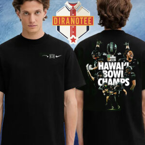 Hawaii Rainbow Warriors Football Are Hawai’i Bowl Champions 2025 Two Sided Unisex T-Shirt