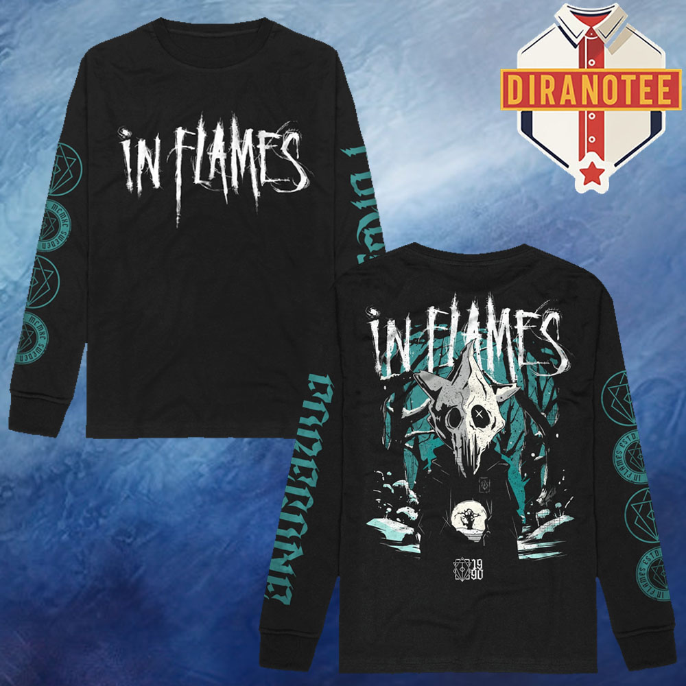 In Flames Merch Tee Foregone Nightmare Unisex Long Sleeve In Flames Merch Tee Foregone Nightmare Unisex Long Sleeve
