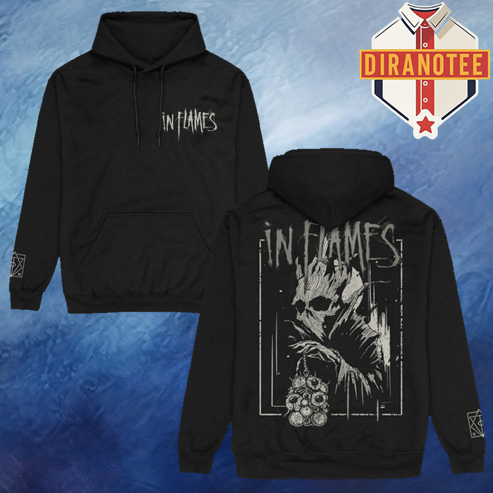 In Flames Merch Tee Rotten Time Unisex Hoodie In Flames Merch Tee Rotten Time Unisex Hoodie
