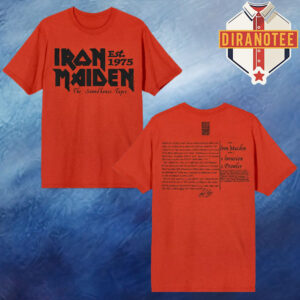 Iron Maiden Soundhouse Tapes Tee Christmas 2025 Two Sided Unisex T-Shirt