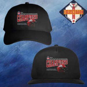 Jacksonville State Gamecocks Football Are 2025 Is4s Salute To Veterans Bowl Champions Helmet Classic Cap Hat Snapback