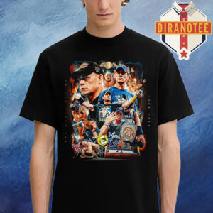John Cena Thank You Cena The Greatest Of All Time Moment Unisex T-Shirt