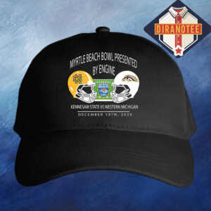 Kennesaw State Owls Vs Western Michigan Broncos Myrtle Beach Bowl Presented By Engine 2025 At Brooks Stadium In Conway South Carolina On December 19th 2025 Helmet Matchup Classic Cap Hat
