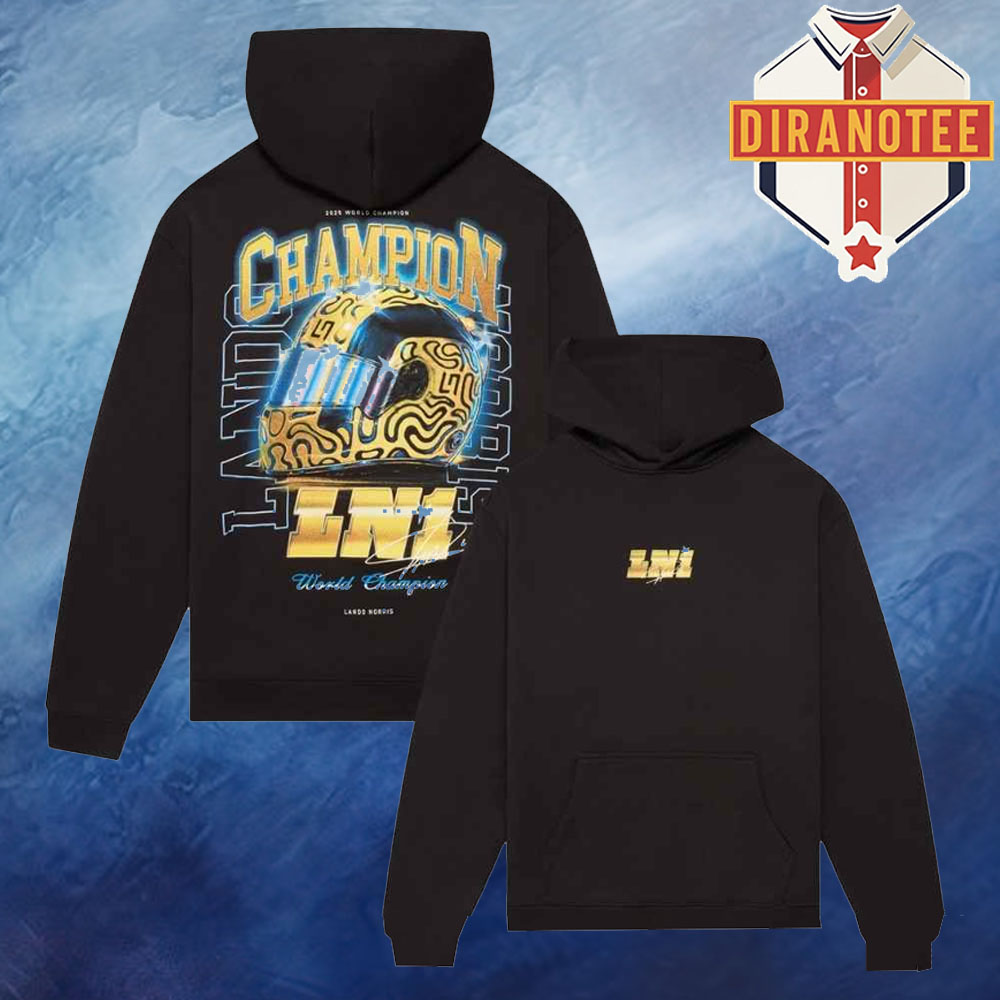 Lando Norris Is 2025 FIA Formula 1 World Drivers’ Champion McLaren F1 Team Championship Unisex Hoodie Lando Norris Is 2025 FIA Formula 1 World Drivers’ Champion McLaren F1 Team Championship Unisex Hoodie